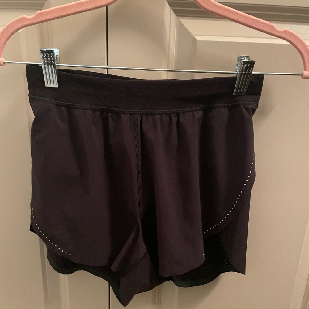 lululemon find your pace high-rise lined short 3” in black